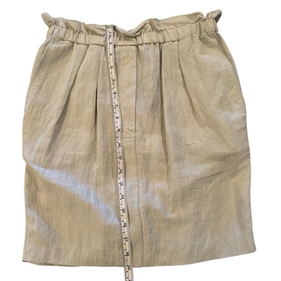 NWT Isabel Marant Cream Linen-Blend Mini Skirt FR 38 / US 6 Summer Resort Chic - Picture 9 of 9